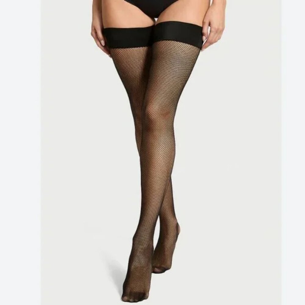 Victoria's Secret "Very Sexy" Fishnet Thigh Highs